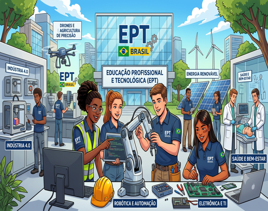 Cartilha da Educação Profissional e Tecnológica (EPT)